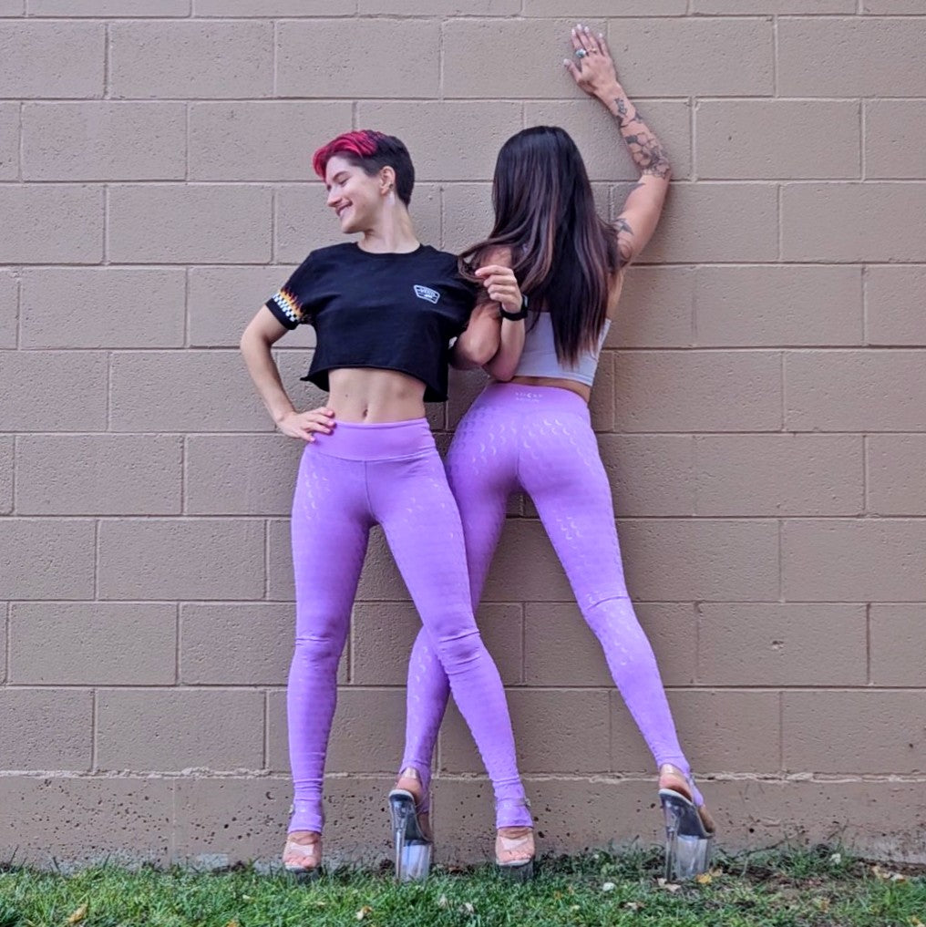 LIMITED EDITION Lavender Sticky Moon Leggings! – Sticky Moon Polewear